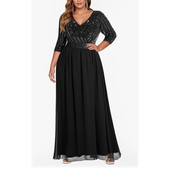 NWT Talisea Long Gown - Picture 1 of 6